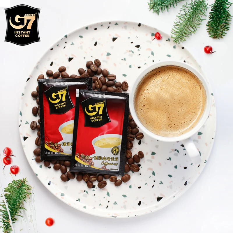 Wholesale G7 Coffee 3 in 1 Instant Coffee 160g