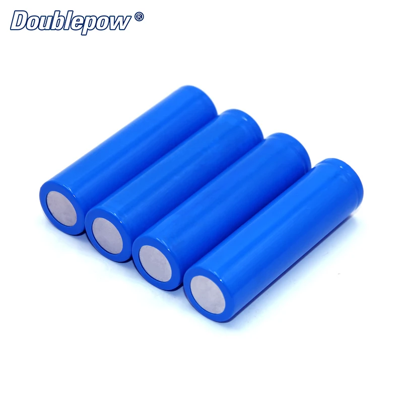 Doublepow 3.7V 1500mAh Flat Top Li-ion Battery ICR18650 Li-Ion Rechargeable 3.7V 18650 Battery Cell