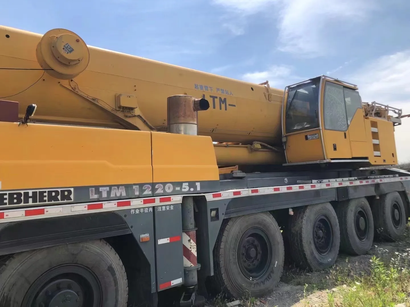 Вездеходный кран Liebherr LTM1220 220t Germany Terex LTM1500 LTM1350 GMK6300 ltm1160 AC350 500t 350T 160T