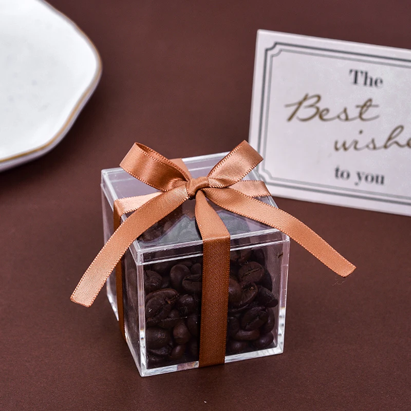 YAMA brown Custom design print name logo on satin ribbon for gift packing and decoration