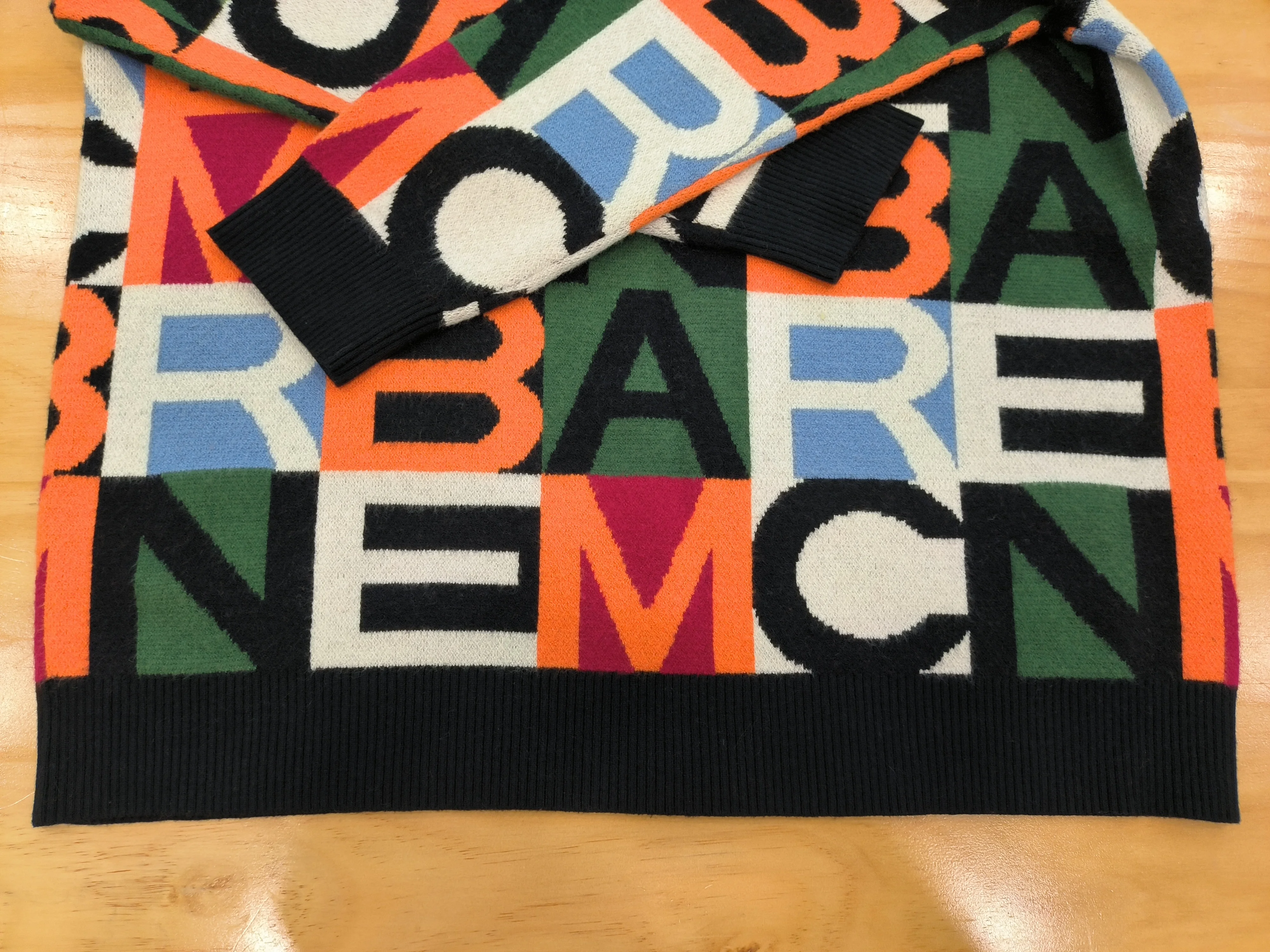 VSCOO 2022 custom OEM & ODM fashion printed jacquard knitted jumper crew neck long sleeve men pullover sweater