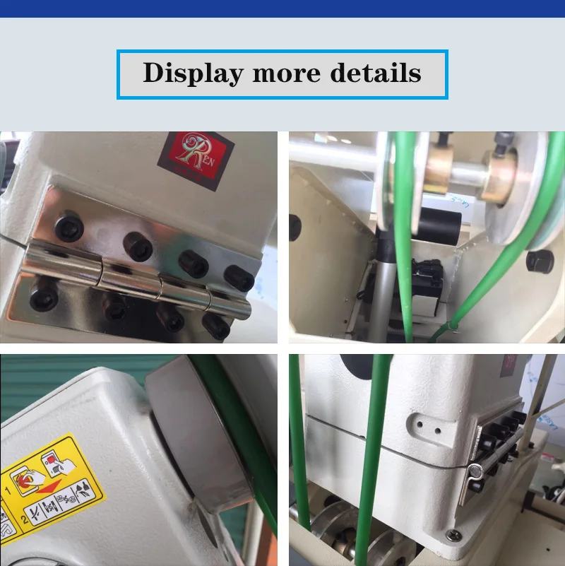 Mattress edge wrapping machine Edge wrapping machine Production of mattress edge sewing machine    RN8B-246WB