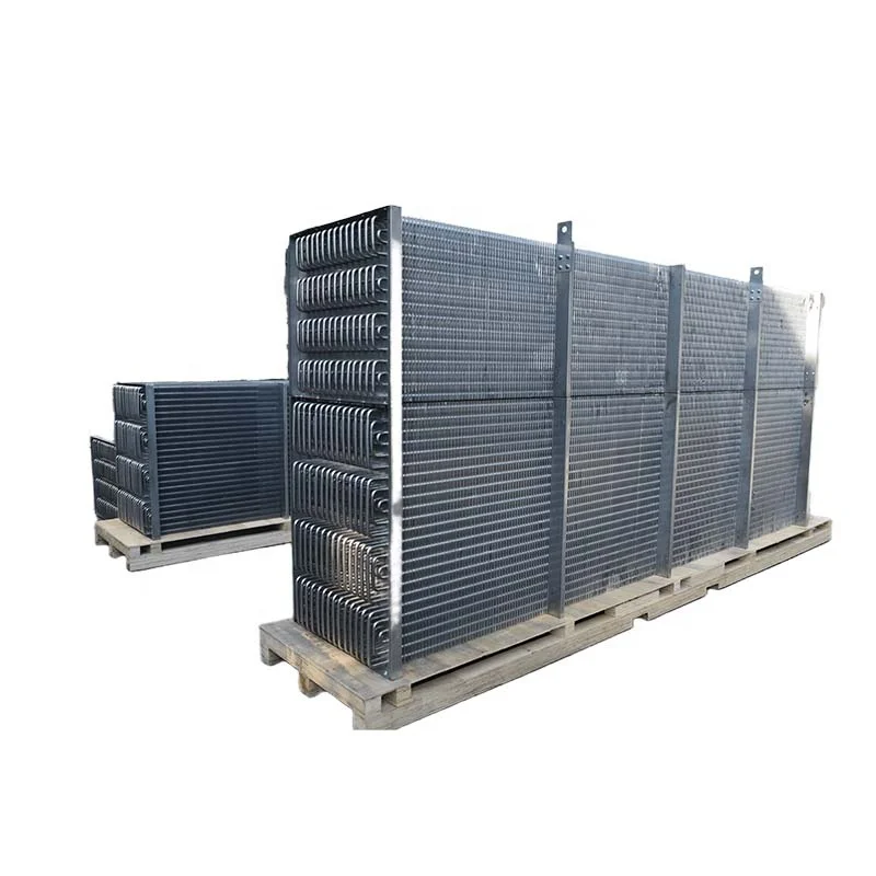 Efficient evaporator for impingement tunnel freezer heat exchanger evaporator