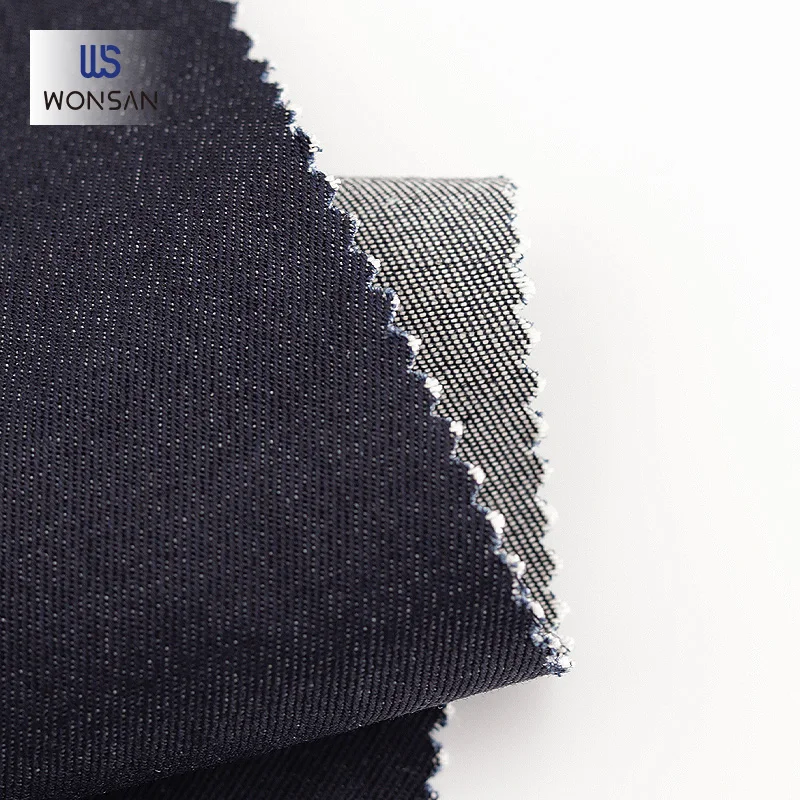 100%C Anti static Twill Denim Fabric Work clothes coat pants uniform fabric Breathable material Resistance to friction fabric