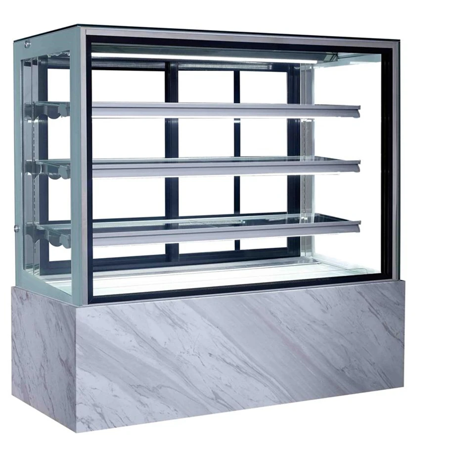 Витрина для тортов и хлебобулочных изделий, квадратный холодильник для тортов, холодильник для тортов