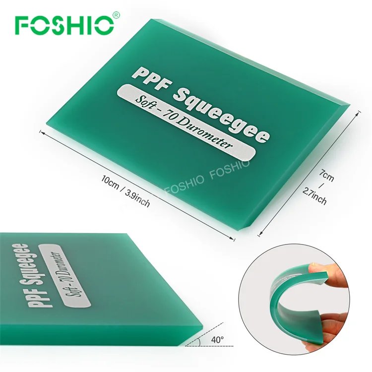 Foshio Best 70 80 & 90 Durometer Ppf Tint Tools Vinyl Wrap Squeegee Set
