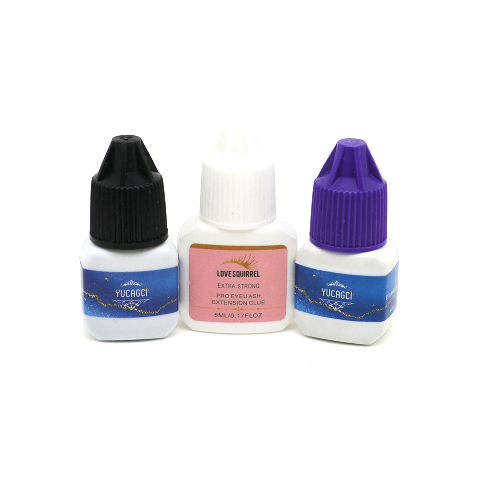 Yucagci Eyelash Extension Glue Stickers Gold Eyelash Extension Private Label Ideal Glue For Eyelashes Extention