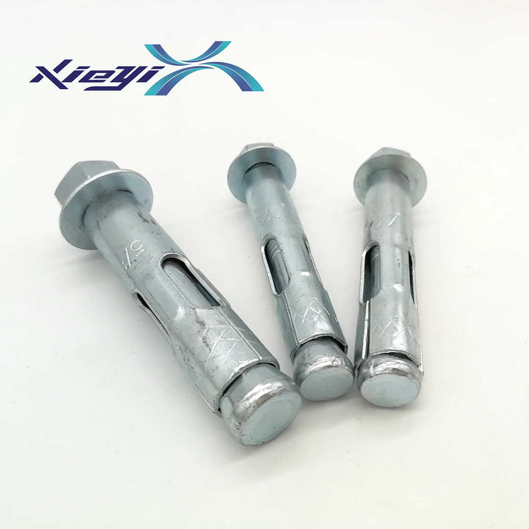 Sleeve anchor UNC Fastener Hex Bolts and nuts Expansion chemical sleeve anchor bolt Carbon steel