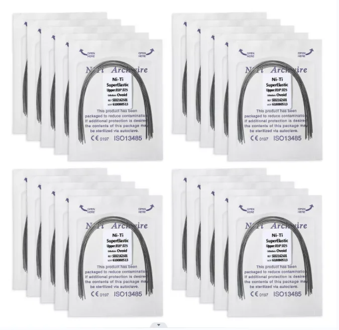 orthodontic niti straight 5 meters wire in roll pack