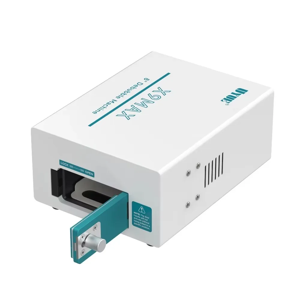 Uyue X9 MAX 8 дюймов 500 Вт мини-машина для удаления пузырьков ЖК-экран встроенный насос ремонта мобильных телефонов