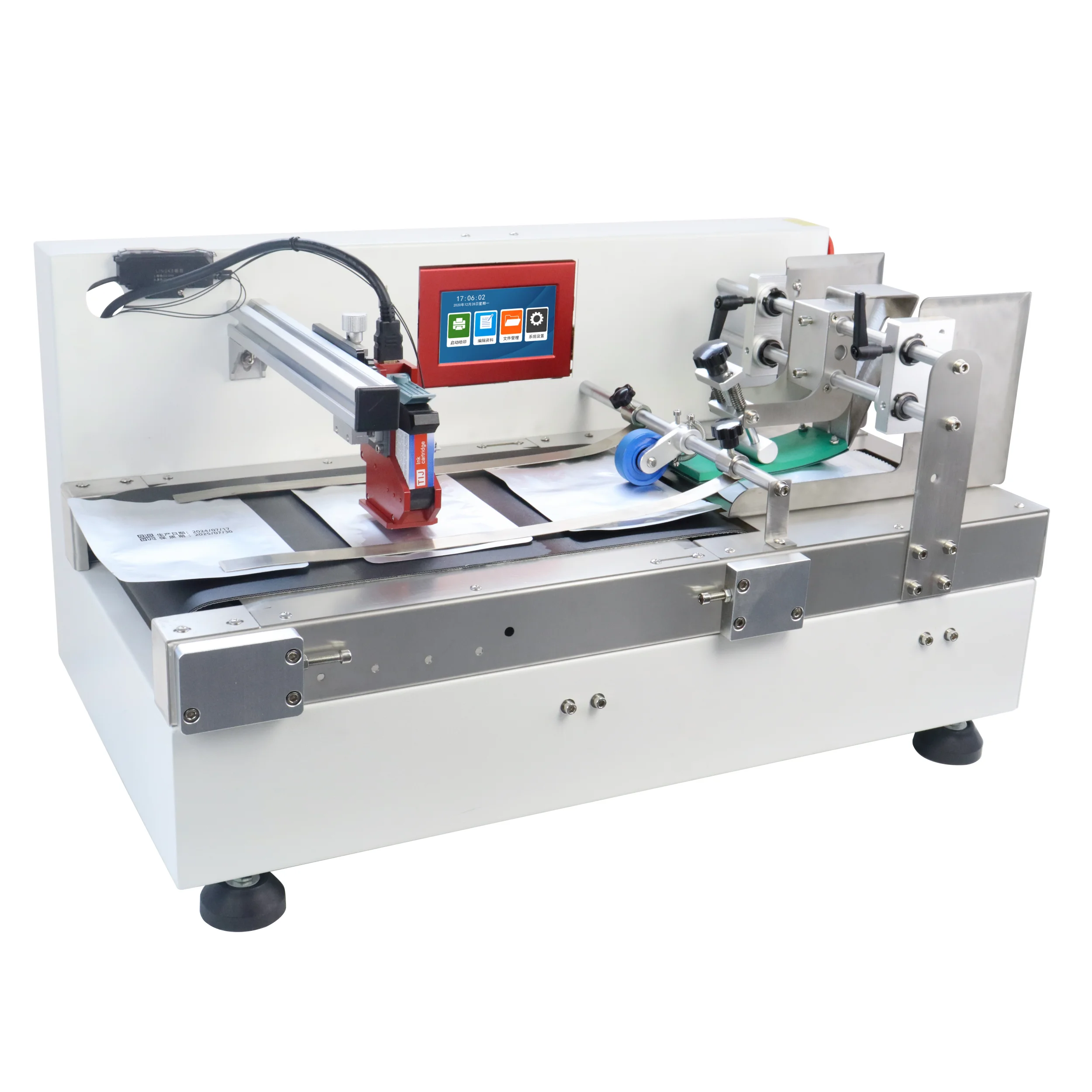 Yaomatec 2024 mini card issuing and paging machinery feeder machine hot sale best price Paging Machine For Food Bags