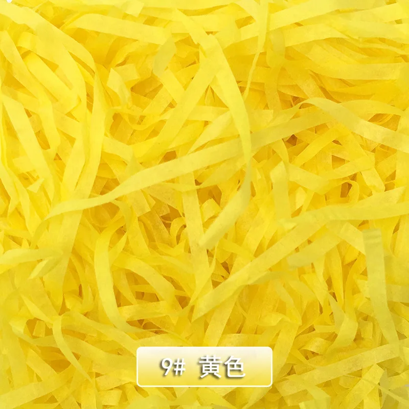 Raffia cheap shredded paper silk factory wholesale gift box