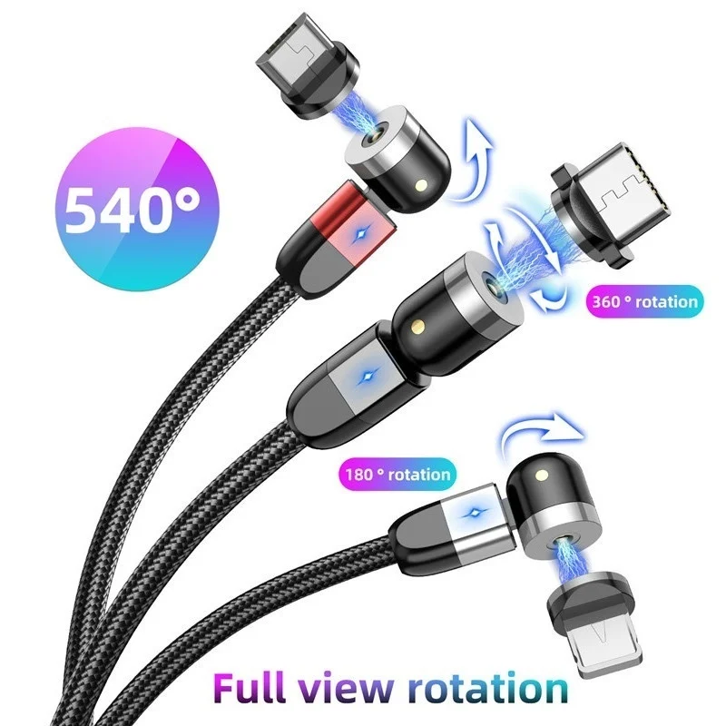 
Magnetic phone cable L Shape and Straight Use mobile phone charger cable 
