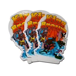 Custom Printed Waterproof 3d Refrigerator Decoration Sticker