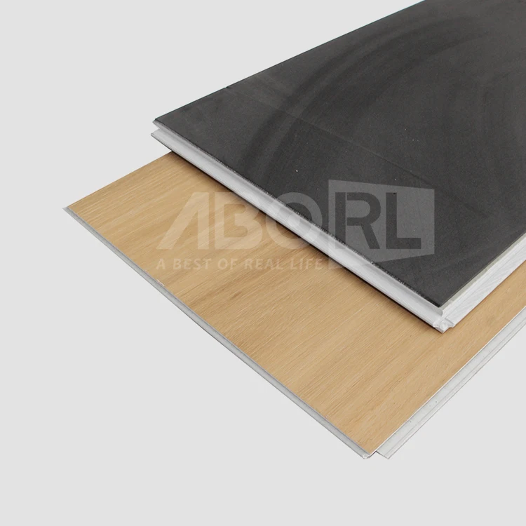Indoor 9mm Usage SPC Rigid Vinyl Flooring Morden Self Adhesive Plastic Floor