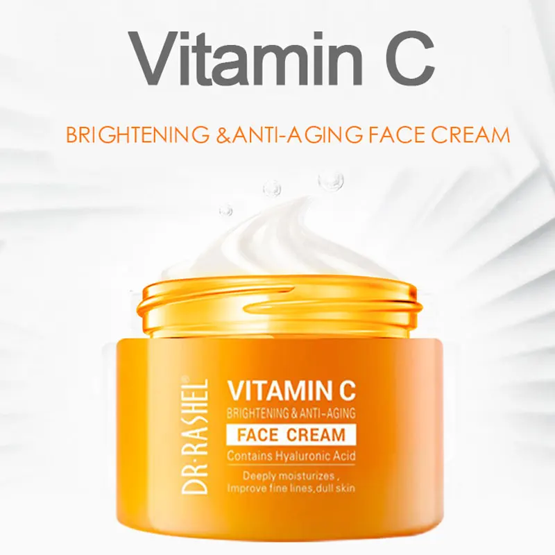
DR.RASHEL Natural No Side Effect Anti Acne Oil Control Brightening Whitening Vitamin C Face Cream 