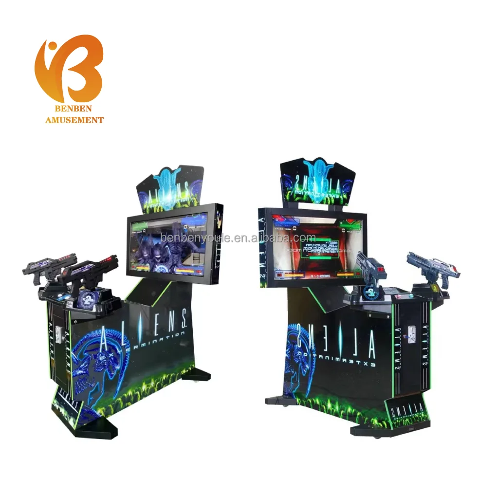 Hot Sale Aliens arcade game machine shooting Extermination House Of The Dead Ultra Firepower 3 In 1 Gun Shooting Simulator