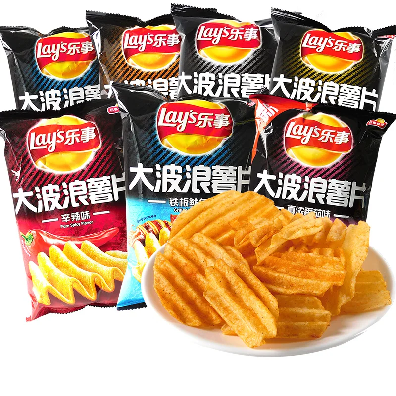 High quality in hot sale lays potato chips 70g