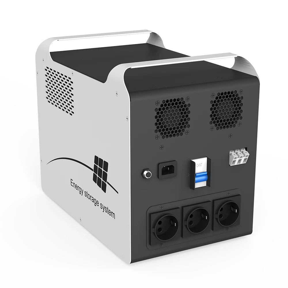 HBP1800 OS Series All in One Solar Inverter System with Lithium Battery  Power Station