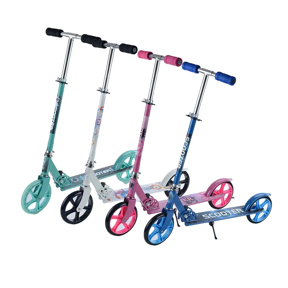 Bestselling Scooter Two Wheels Customizable Pattern 6-18 Years Foldable with Foot Brake Scooter
