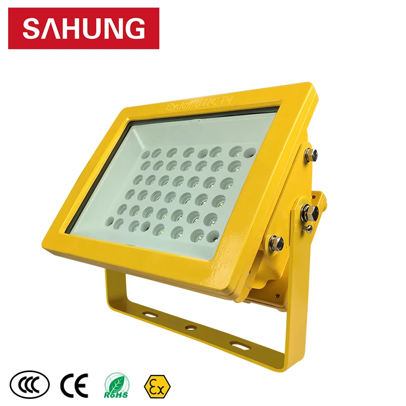 Led Explosion Proof Flood Light 100w 150w 200w IP66 5 Years Warranty Energy Saving Explosive Proof Lamp Workshop Warehouse Use