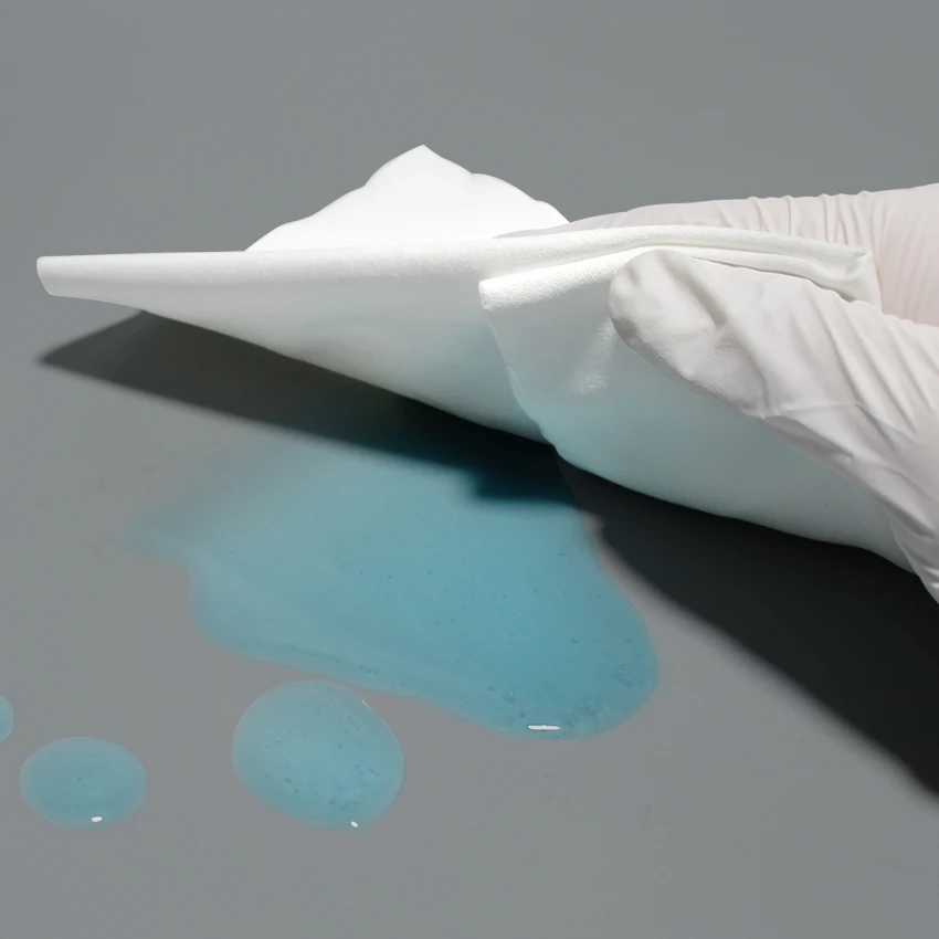 Multiple Uses Dust-Free Cloth 150pcs Industrial 100% Polyester Cleanroom Cleaning Wipers