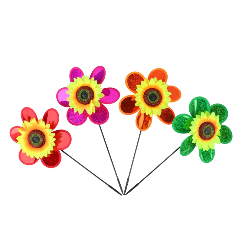 Colorful Windmill Pinwheel Kids Toy Garden Decoration Windmills