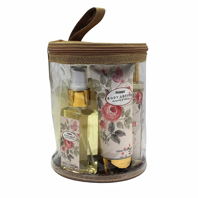 Luxury Bath Gift Set Promotional Personalized Travel Size Spa Toiletry
