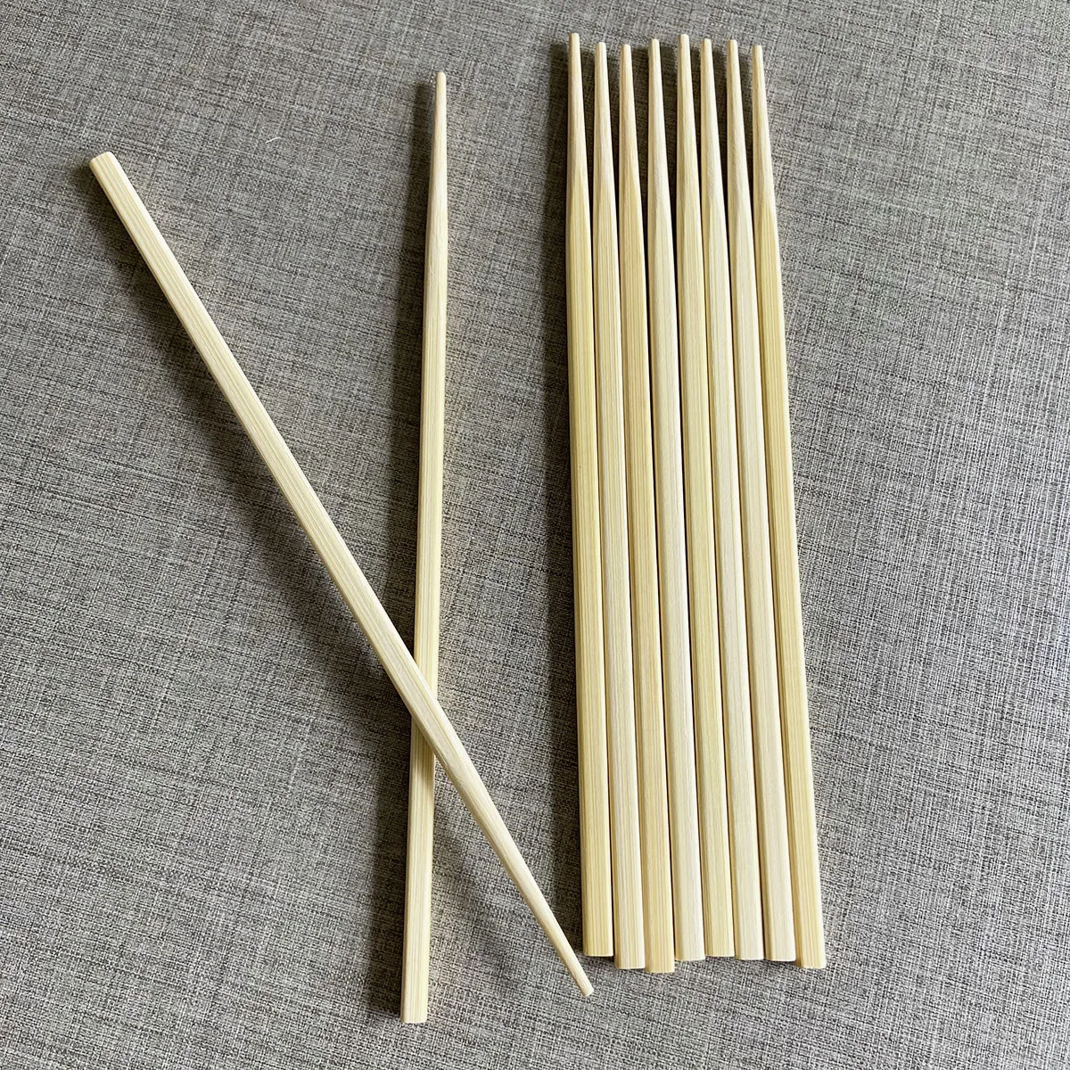 100% natural bamboo chopsticks square chopsticks customize logo