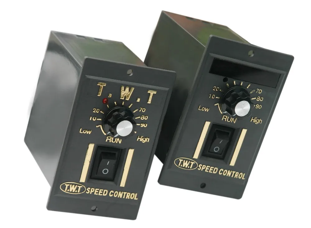 twt speed control ac induction gear motor with speed controller us-52