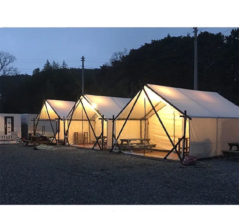 large tiny house outdoor winter hotel resort desert tenda waterproof uk luxury safari forest glamp bed camping tents for sale