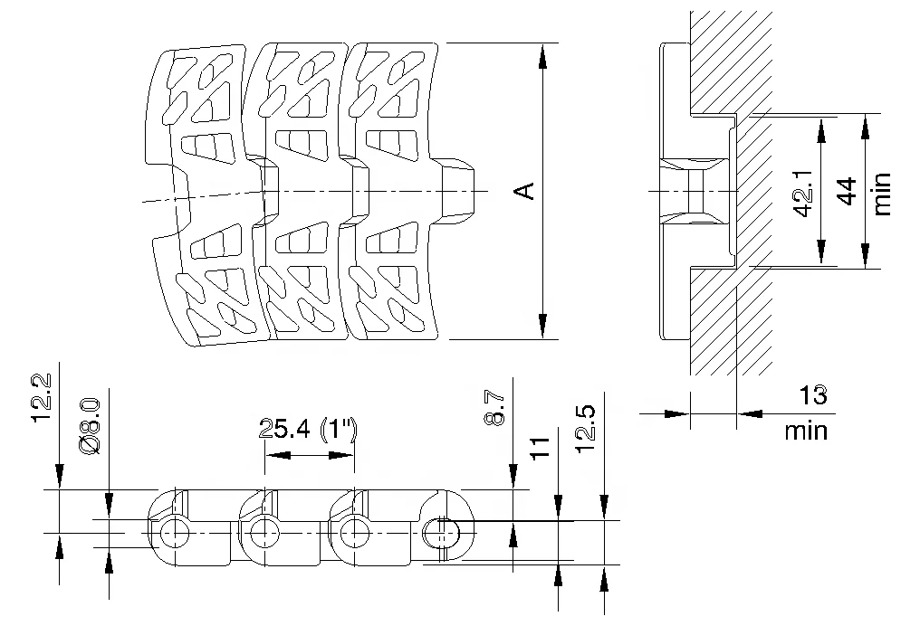 conveyor magnetic belt