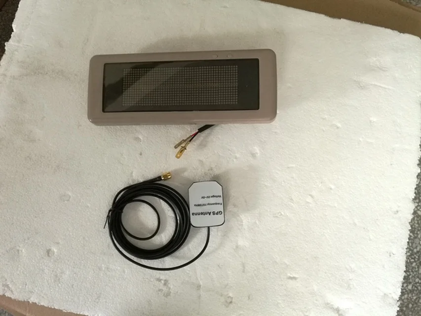 2021 Bus parts accessories coach bus digital clock and SPEED DISPLAY 201.5*77*37  HC-B-53013