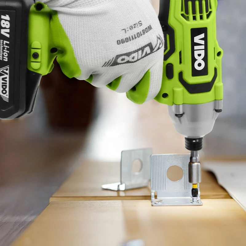 VIDO 18V Industrial quality pneumatic tool hammer 1/2 inch high duty air impact wrench for car power tools