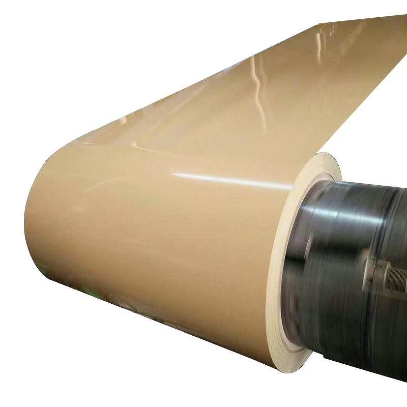 Zhonghuan Factory Manufacture PPGI Color Coated and Prepainted Galvanized Steel products in coil for metal roofing sheet