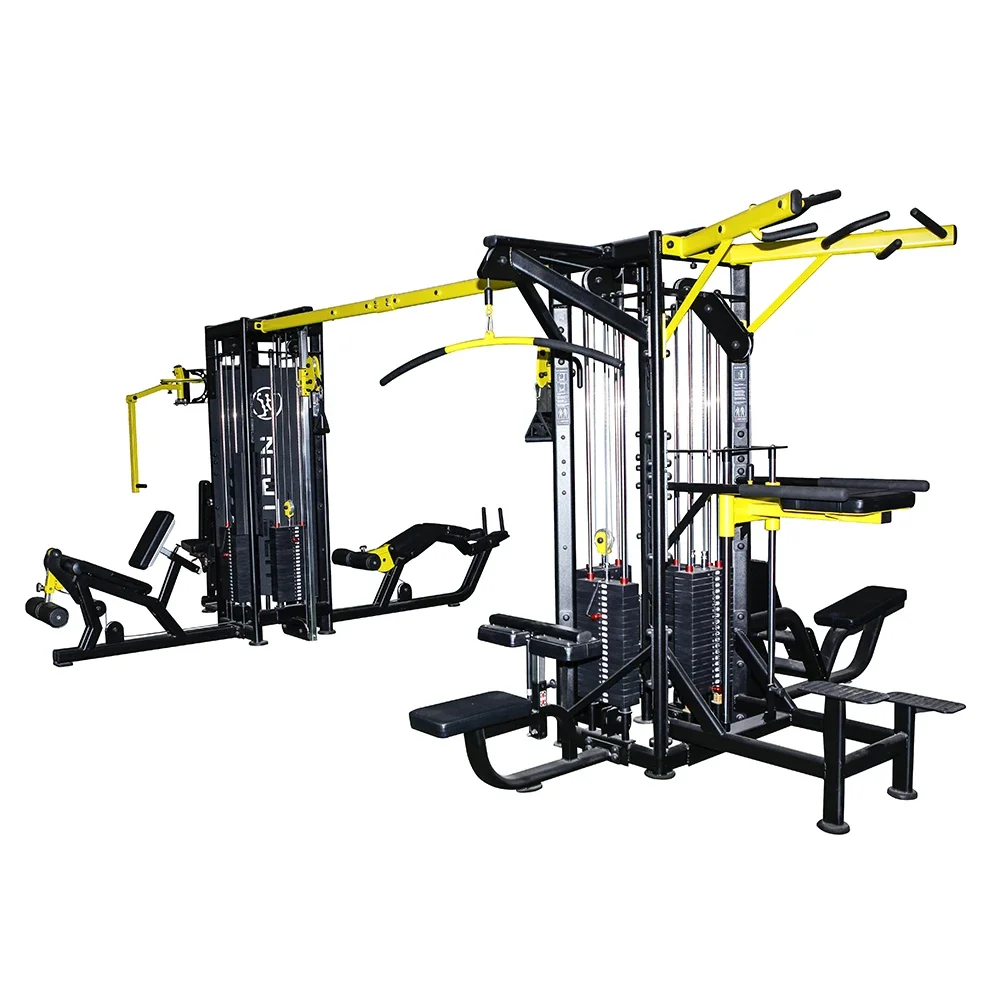 Commercial multi station gym 8 multi function station fitness equipment sports machine commercial use power Tower