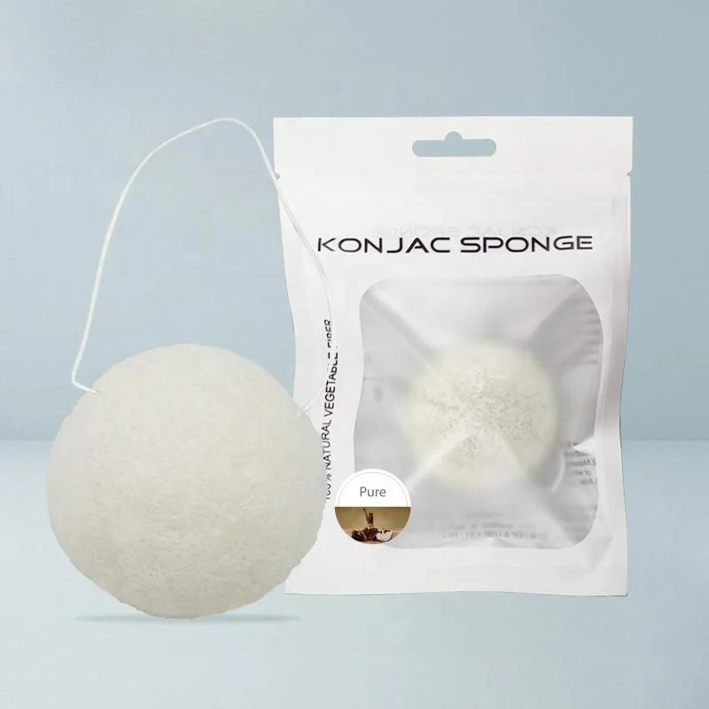 Wholesale Facial Skin Cleansing Exfoliating Body Bath Sponge Natural Organic Konjac Sponges for Face