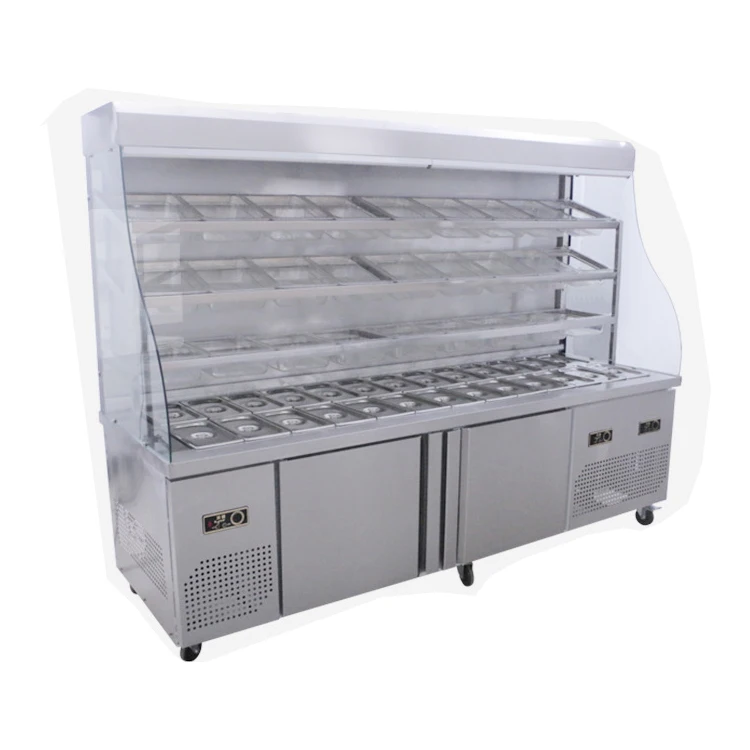 Showcase meat chiller display