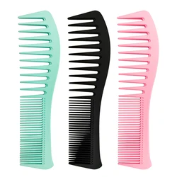 Профессиональная расческа для укладки многоразовая термостойкая пластиковая расческа для волос с тонкими и широкими зубьями Парикмахерская