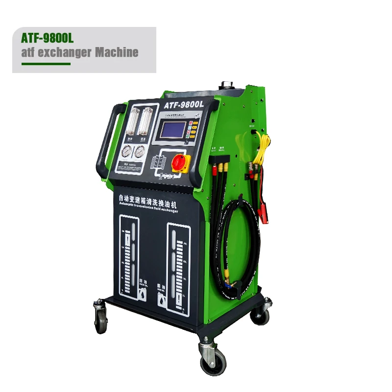 ATF-9800L transmission fluid flush exchange machine DC 12V oparate with button / auto gearbox oil exchange cleaning machine