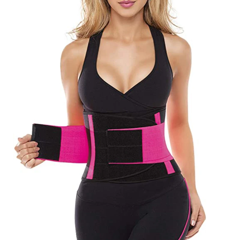 Workout Slim Belly Band Corset Shaper Thigh Waist Trainer Wrap Waist Trainer Adjustable