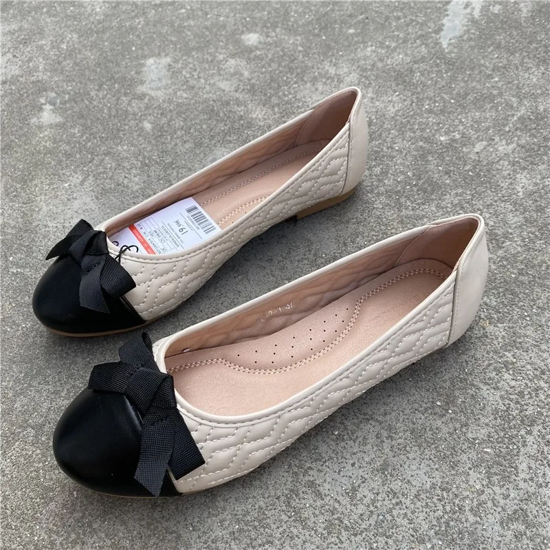 Hot selling design flats shoes women ladies flat shoes women office flat shoes