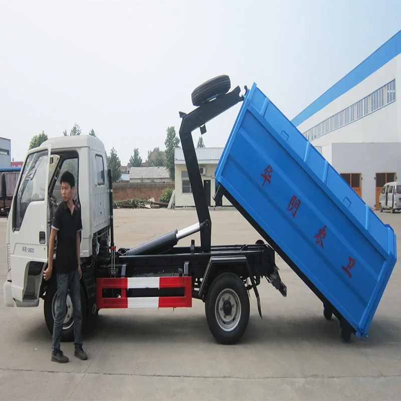 FOTON Forland 4x2 RHD 5m3 Съемный контейнер для сбора мусора управление отходами грузовик с крючком производитель