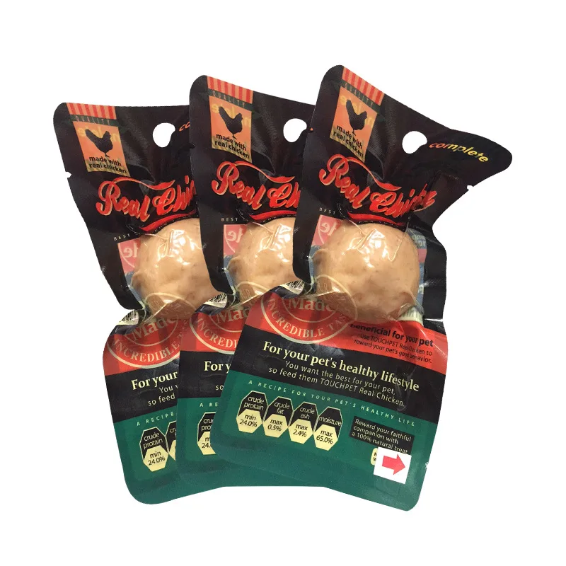 Manufacturer wholesale pet snacks 40g meat egg dog snacks energy egg dog training treats puppy snacks