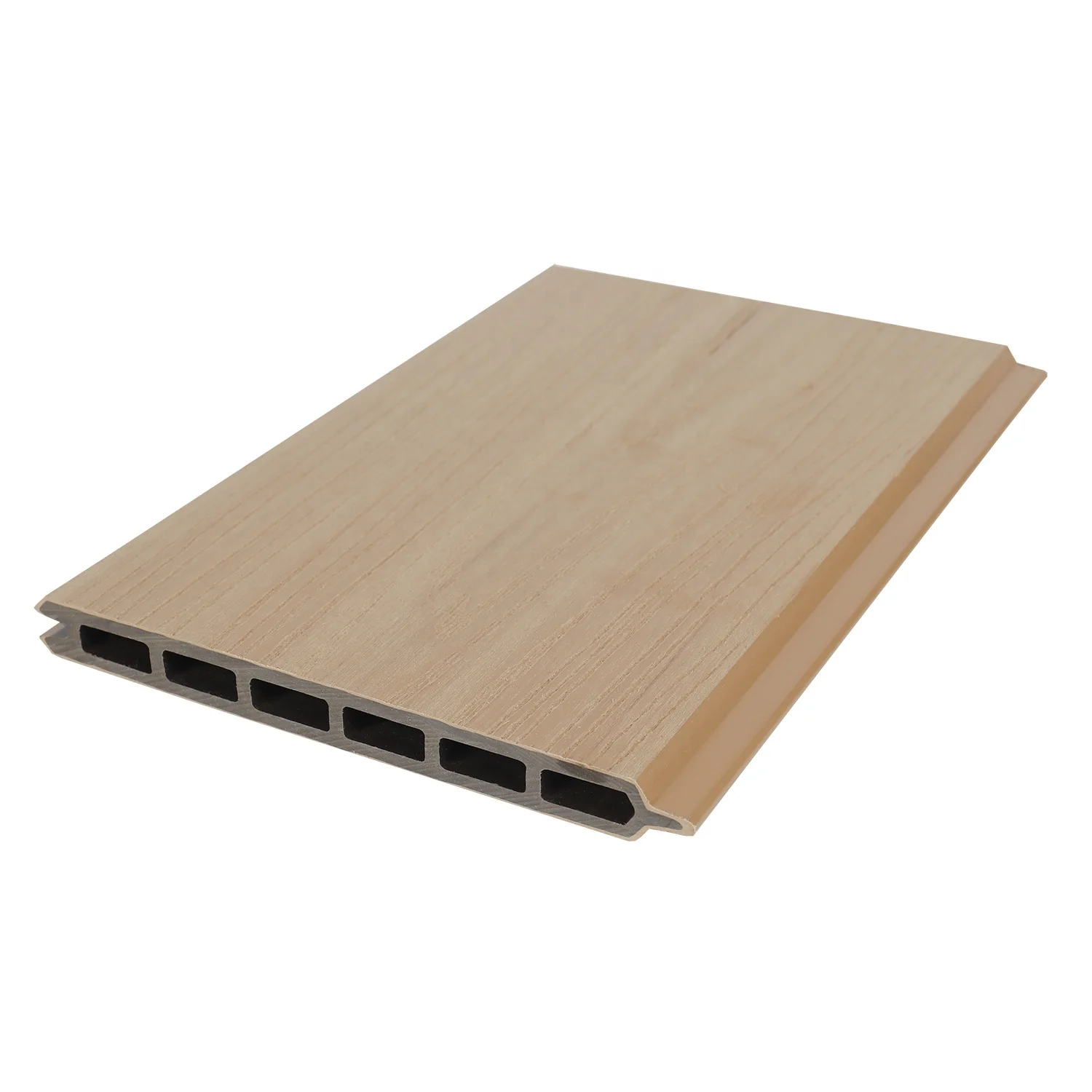 Wood Plastic Composite Fence WPC Panel and Steel Accessories