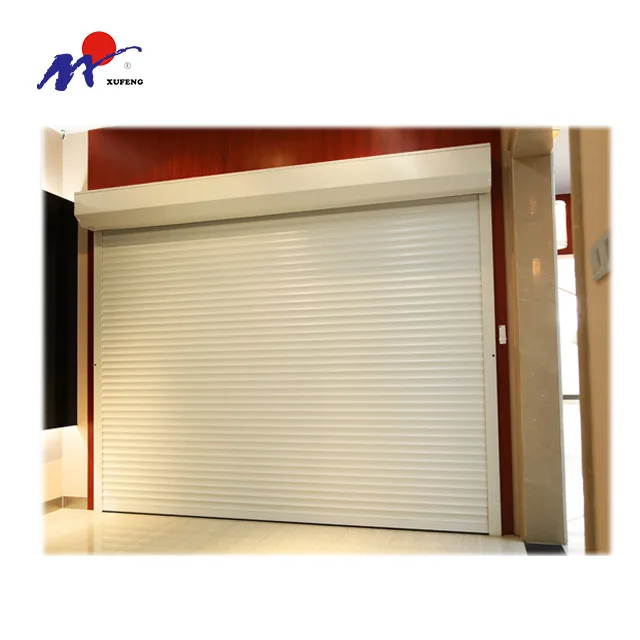 Automatic Commercial Rolling Store Roller Door Stainless Steel Slat Roller Cabinet Roll up Shutter