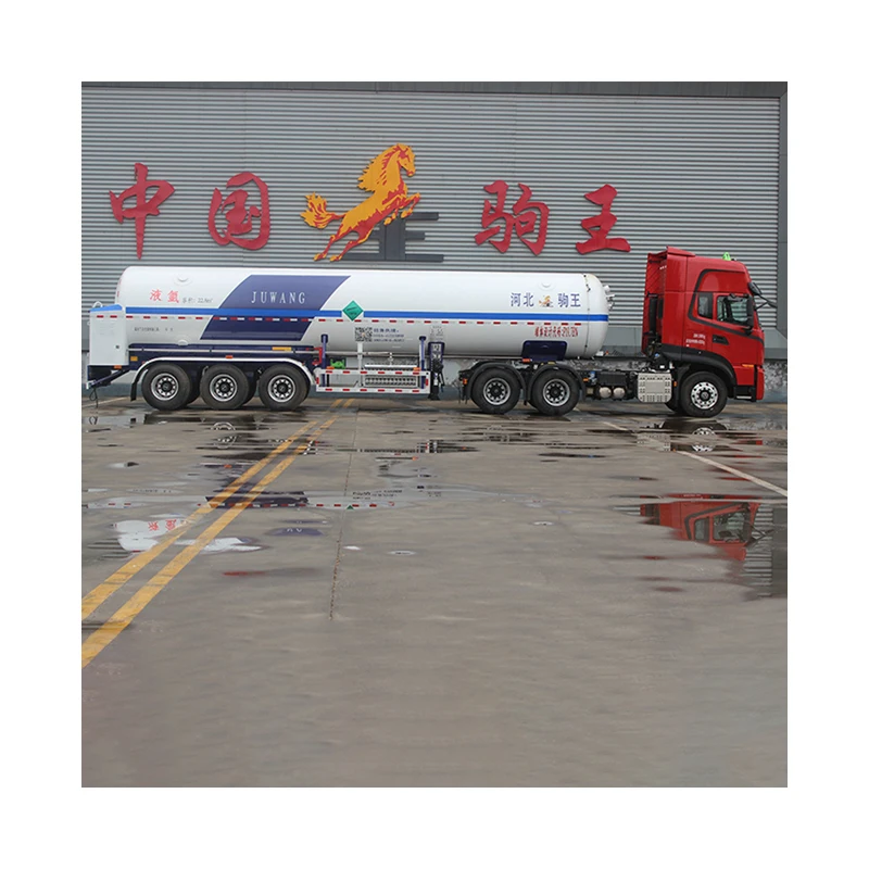 storage vacuum Transporter tanker semi trailer Cryogenic liquid argon storage tank semi-trailer