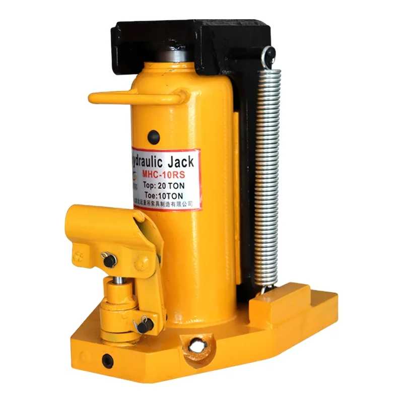 In stock 10t toe Jack industrial hydraulic claw jack for sale
