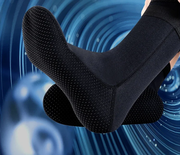 Water Socks Anti Slip Chloroprene Rubber Waterproof Swimming Diving Socks for Women Men