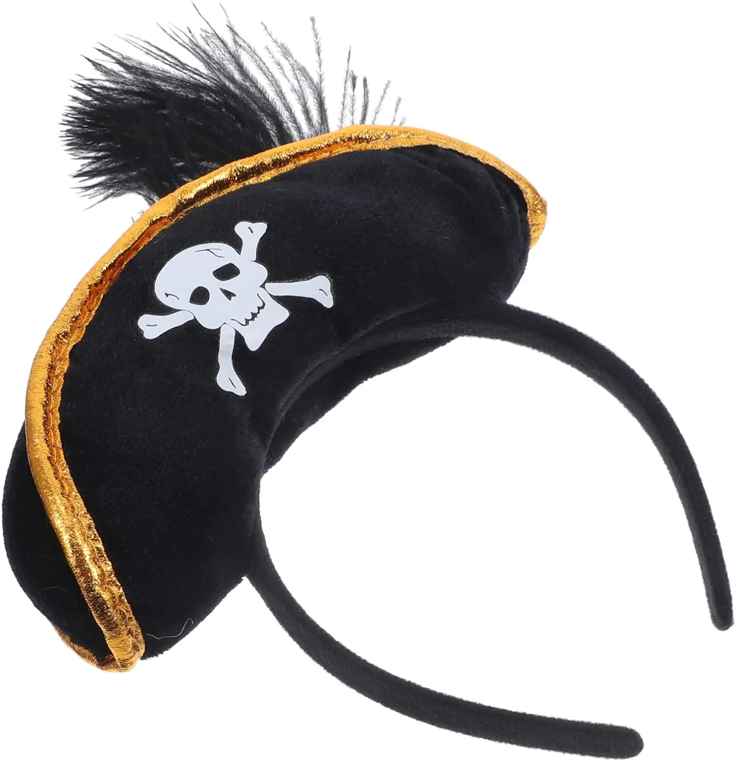 Wholesale Halloween Costume Mini Pirate Hat Performance Props Skull Headband